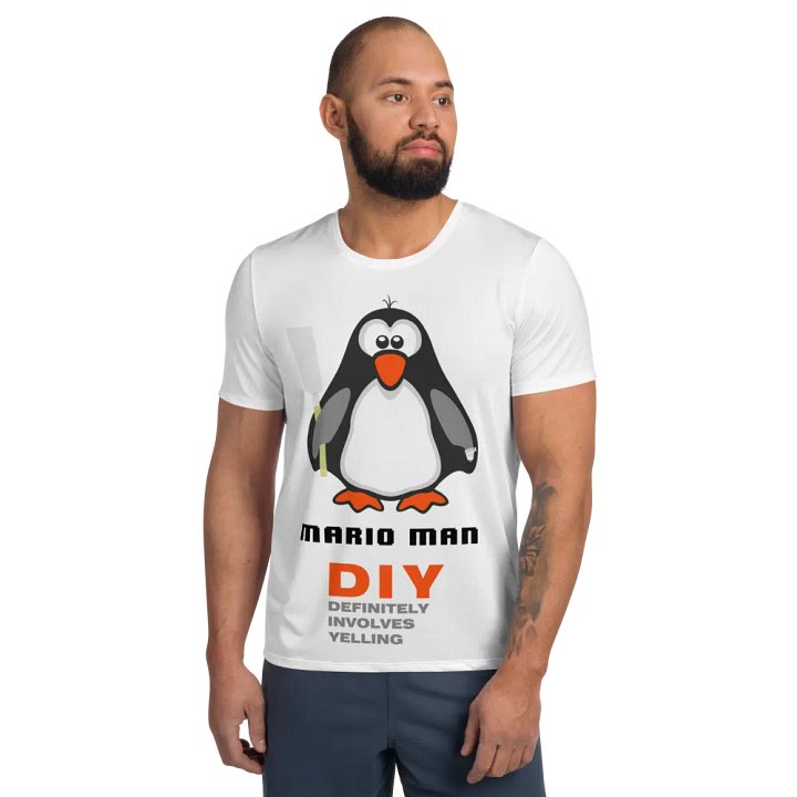Mario Man DIY T-Shirt product image (1)