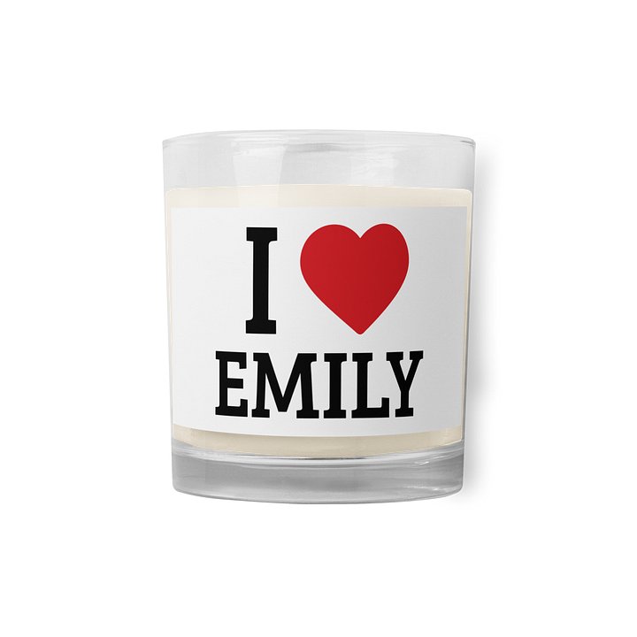 I Love Emily Candle 🕯️ product image (1)