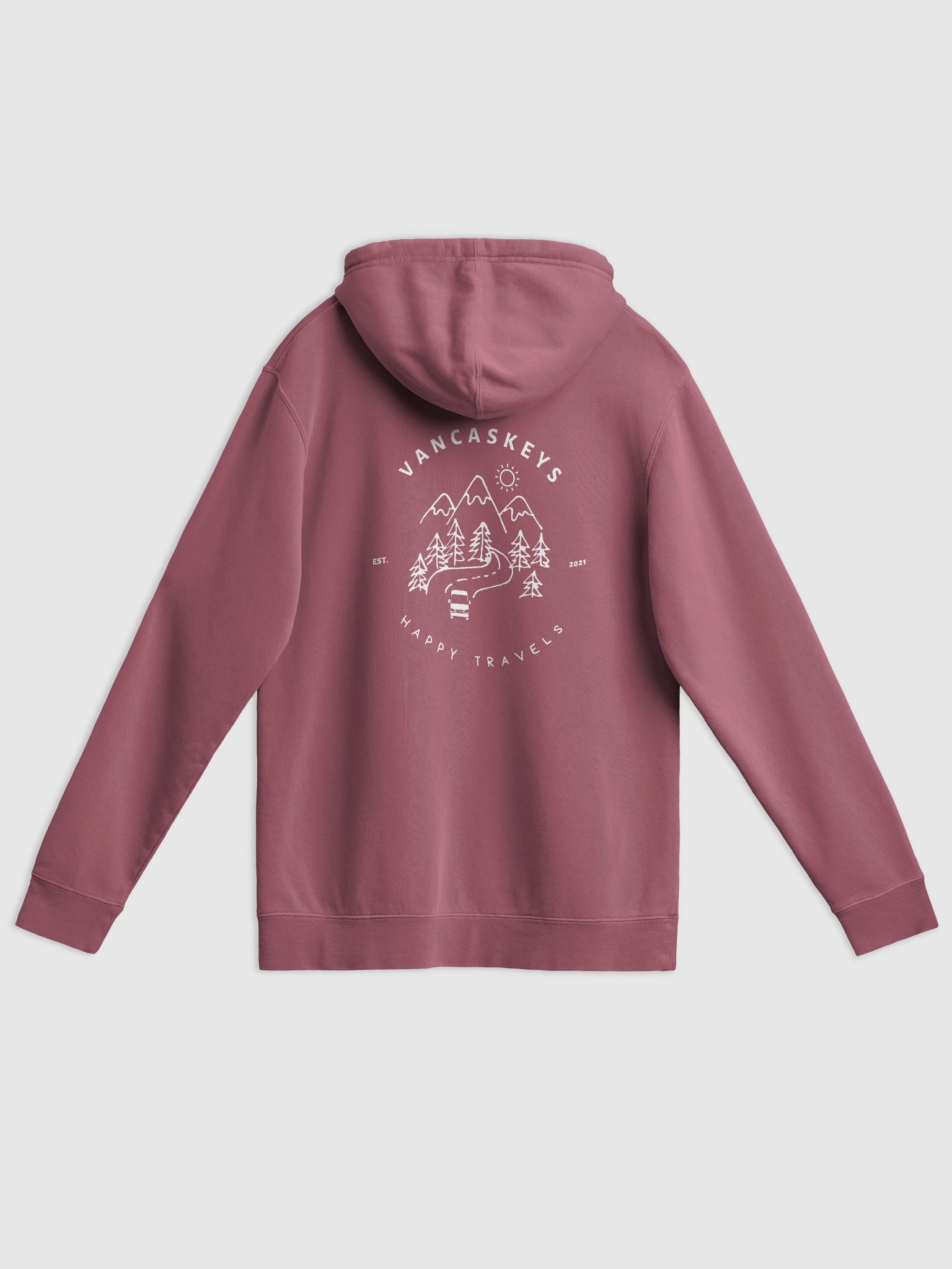 Pigment Dyed Hoodie (Front & Back Design) product image (4)