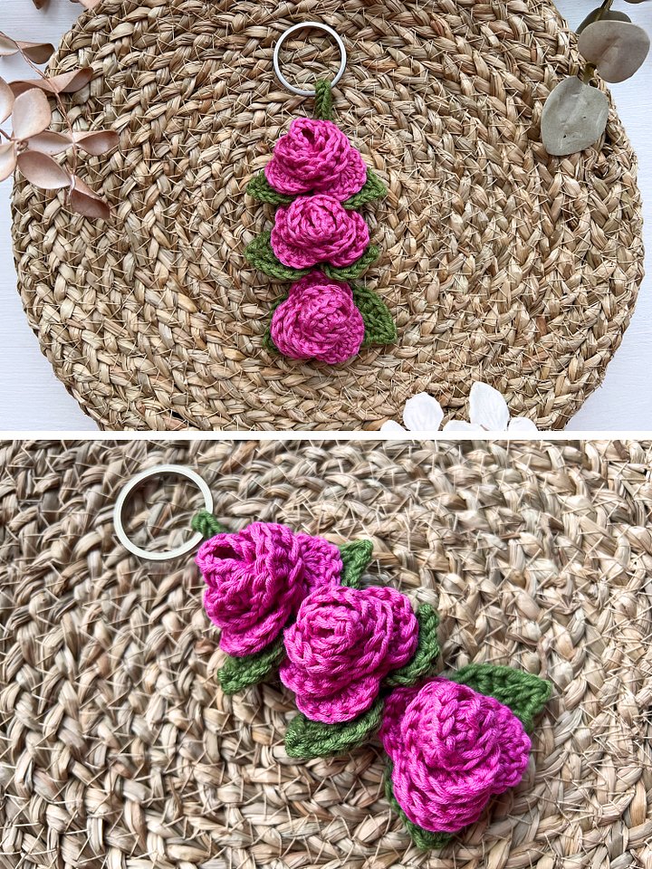 Crochet Pattern: The Rose Charm product image (2)
