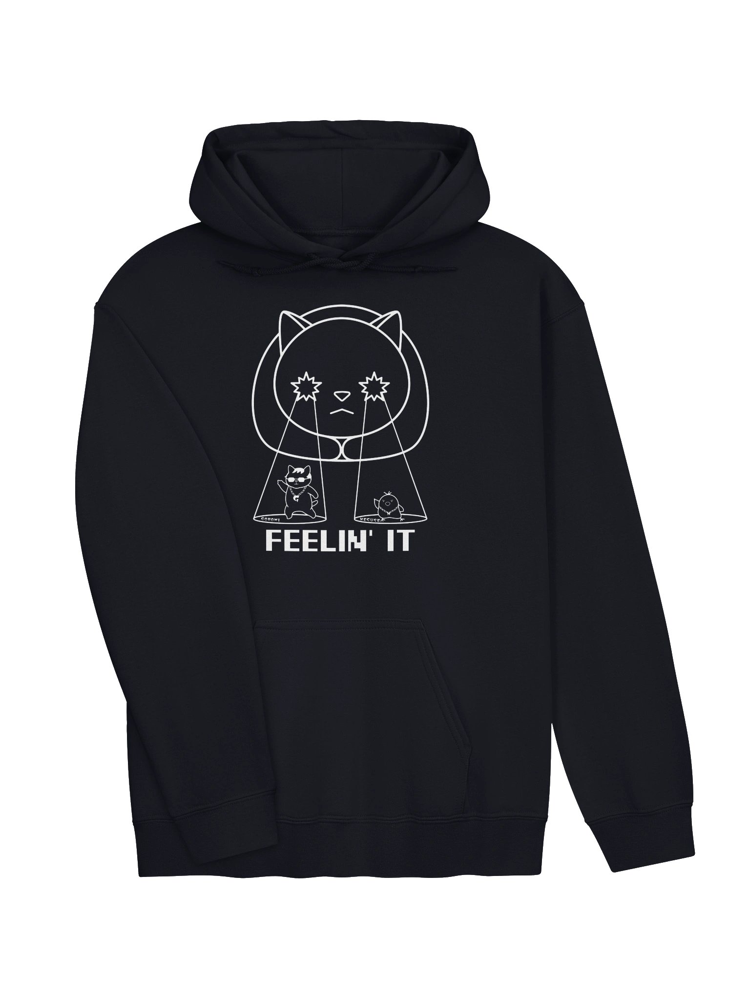 Goromi the Cat (Surreally Spotlighted Dancing) - Unisex Adult Hoodie product image (3)