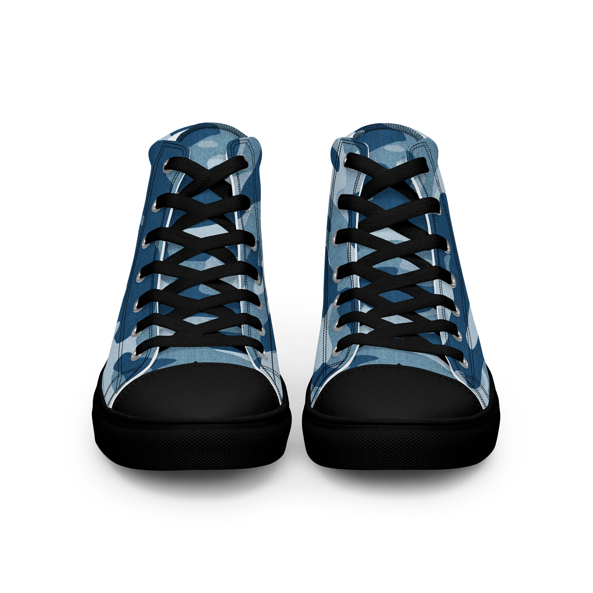 Blue Camo High Tops product image (3)