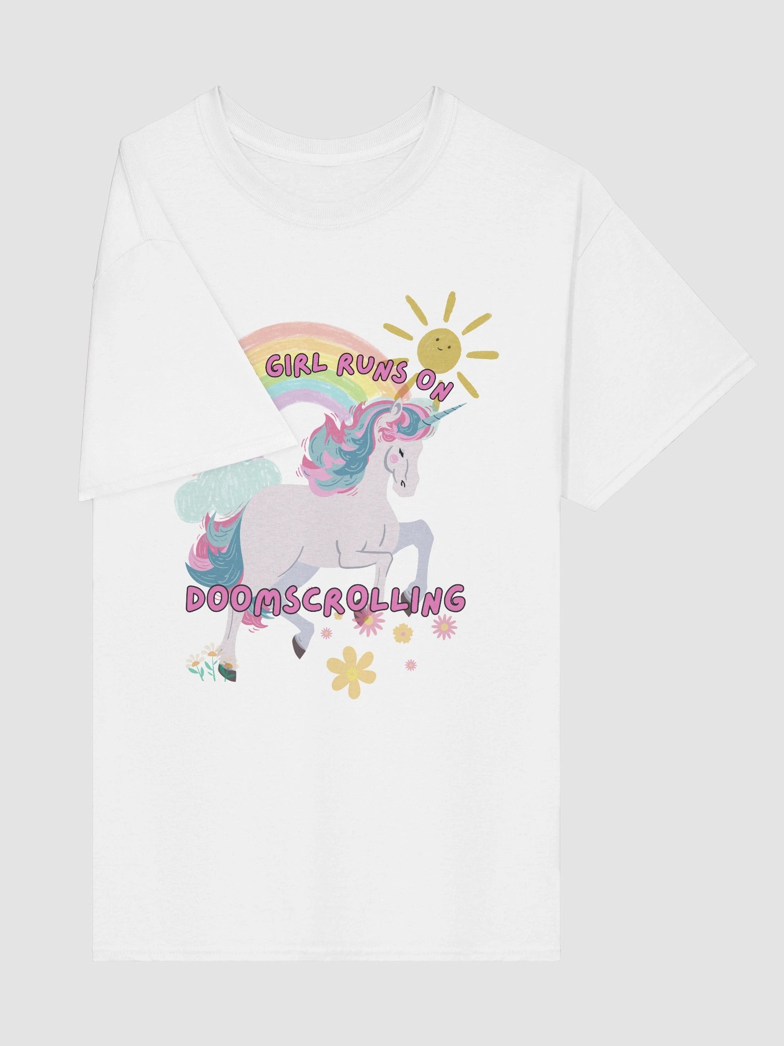 This girl runs on doomscrolling product image (4)