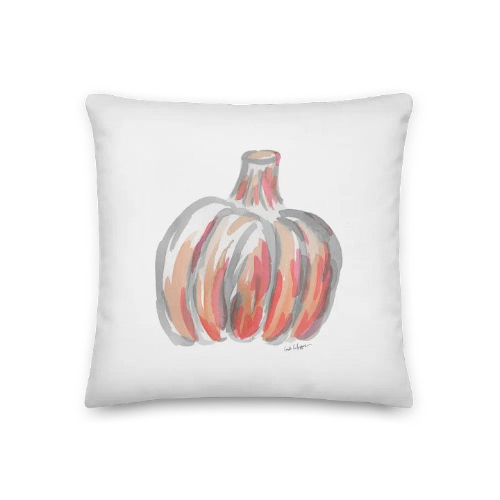 Watercolor Pumpkin Pillow 2 product image (2)