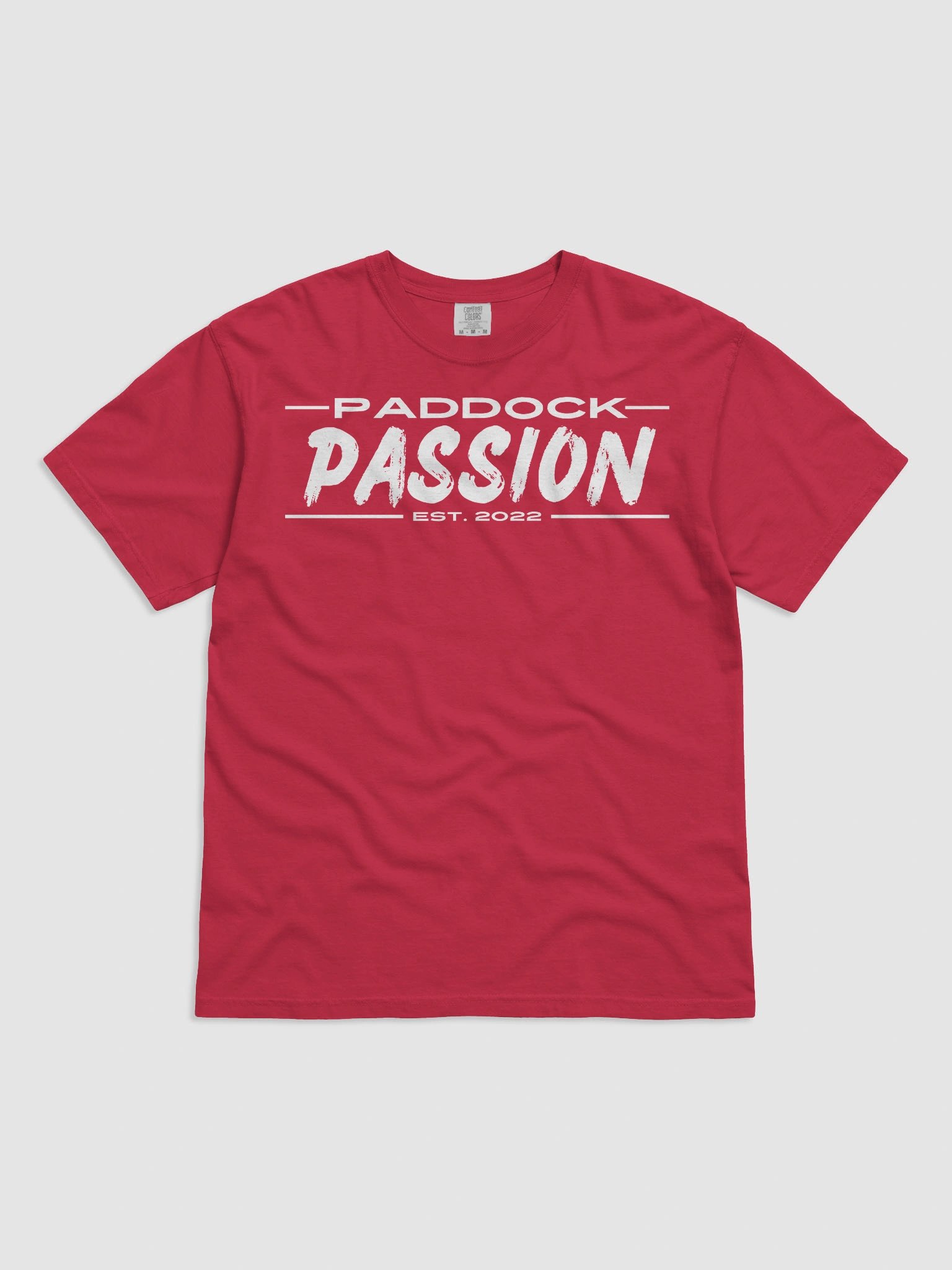 Paddock Passion T-Shirt (Red) product image (1)