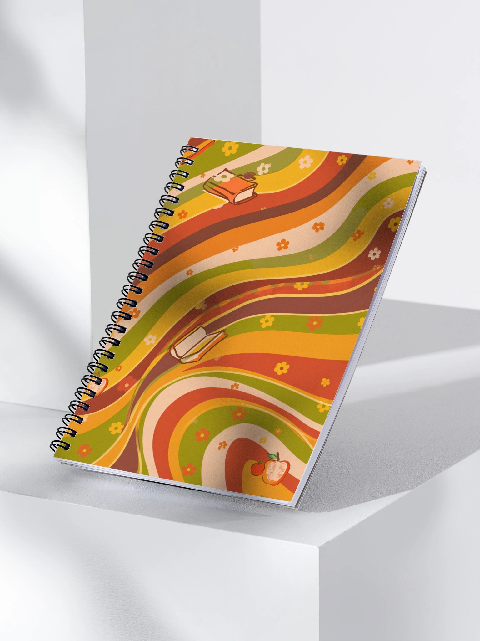 Retro Vibes Spiral Notebook product image (3)