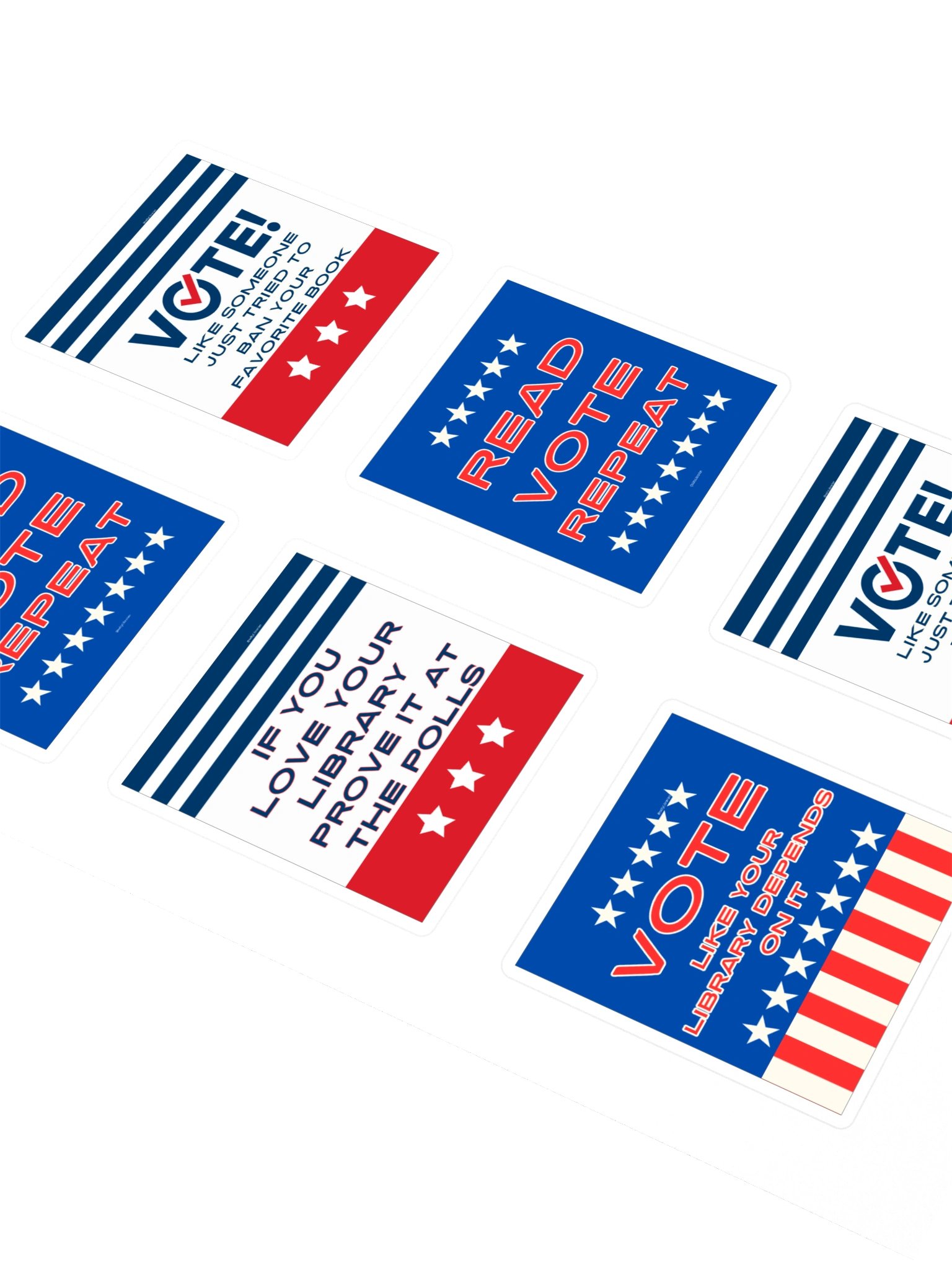 Librarians Vote Combo Stickers product image (2)