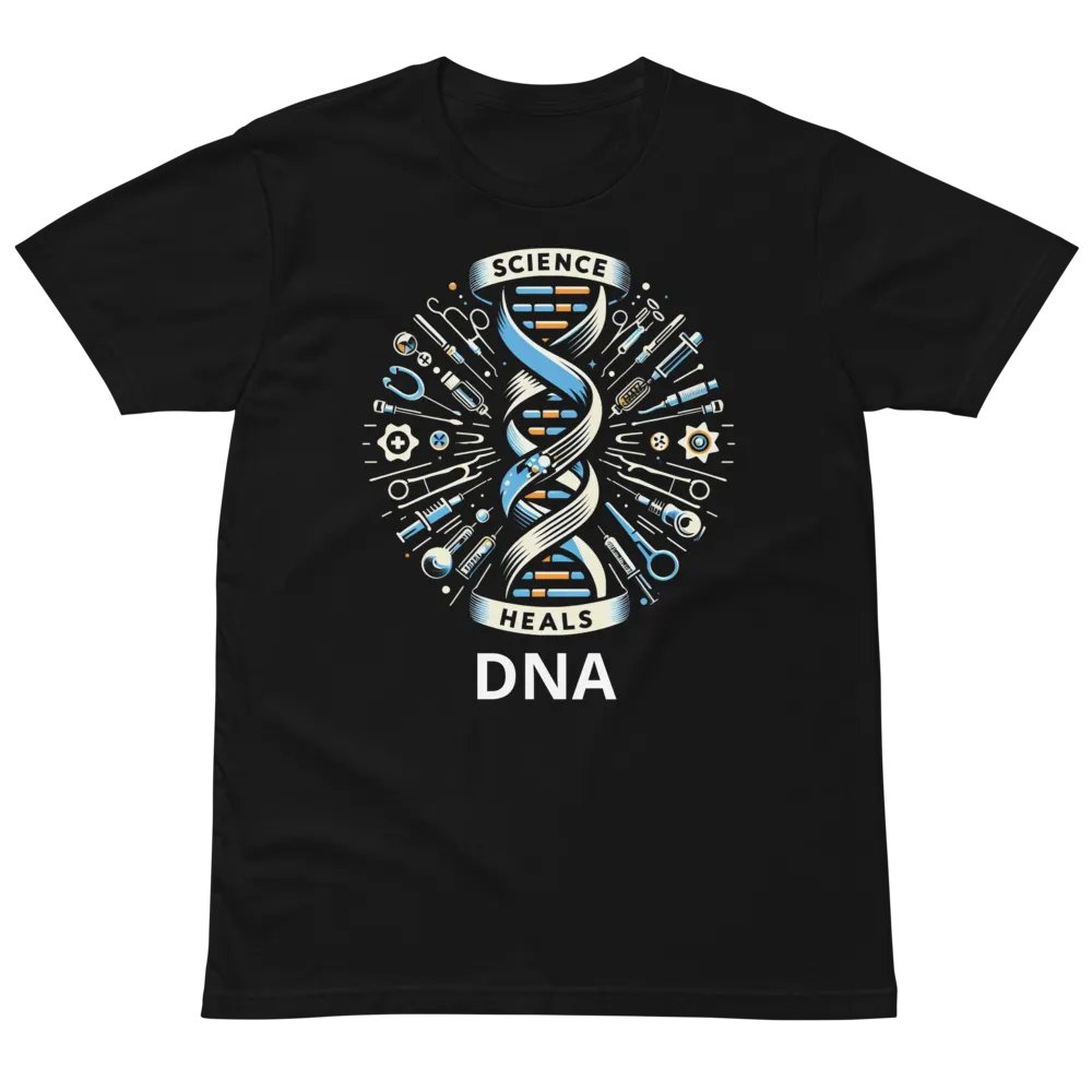 Healing Science DNA Helix T-Shirt product image (2)