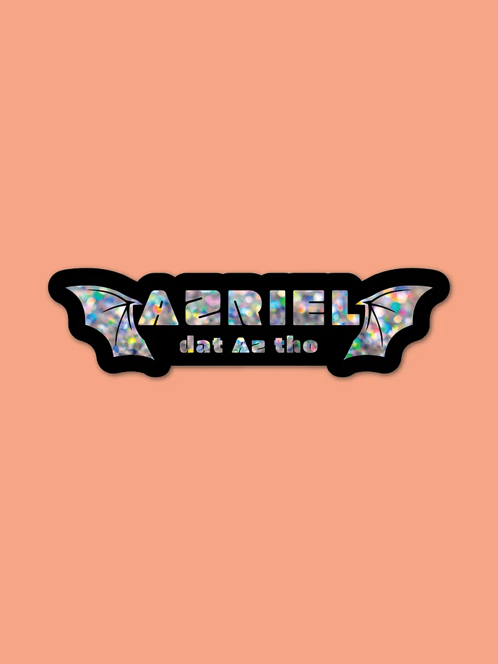 Azriel Sticker (Glitter) product image (1)