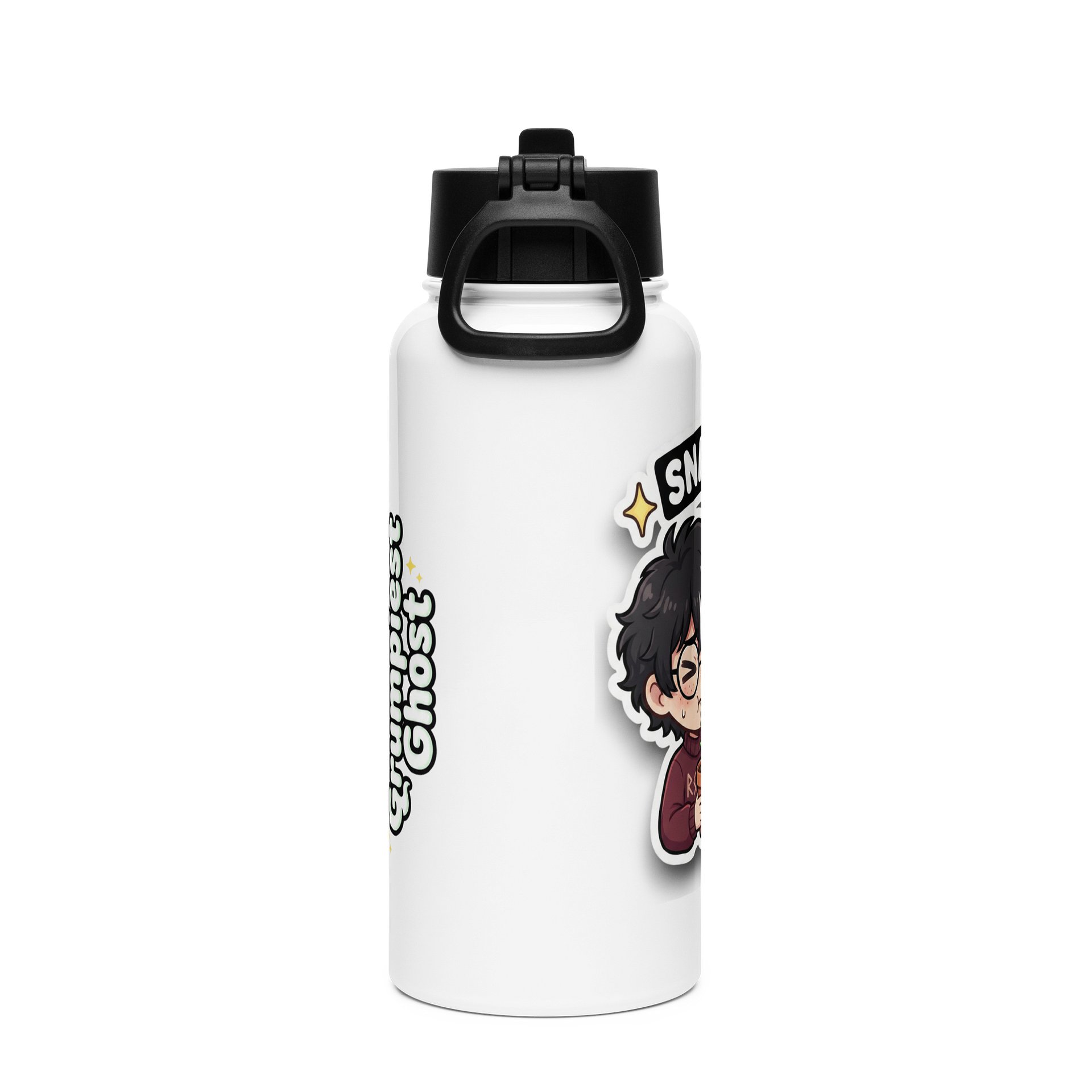 Snack Time! Stainless Steel Water Bottle. product image (2)