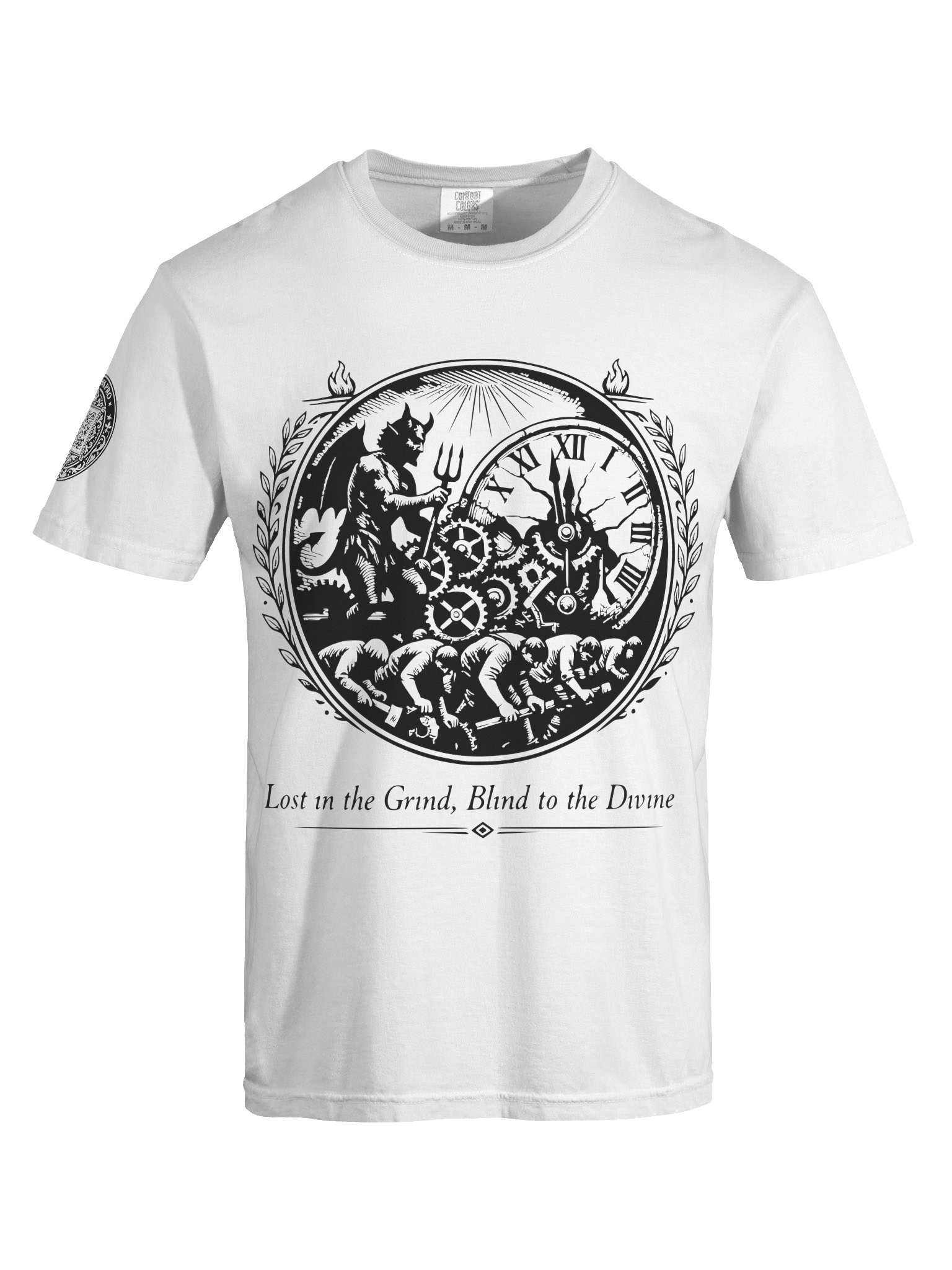 Lost in the Grind (Black on White/Color) product image (87)