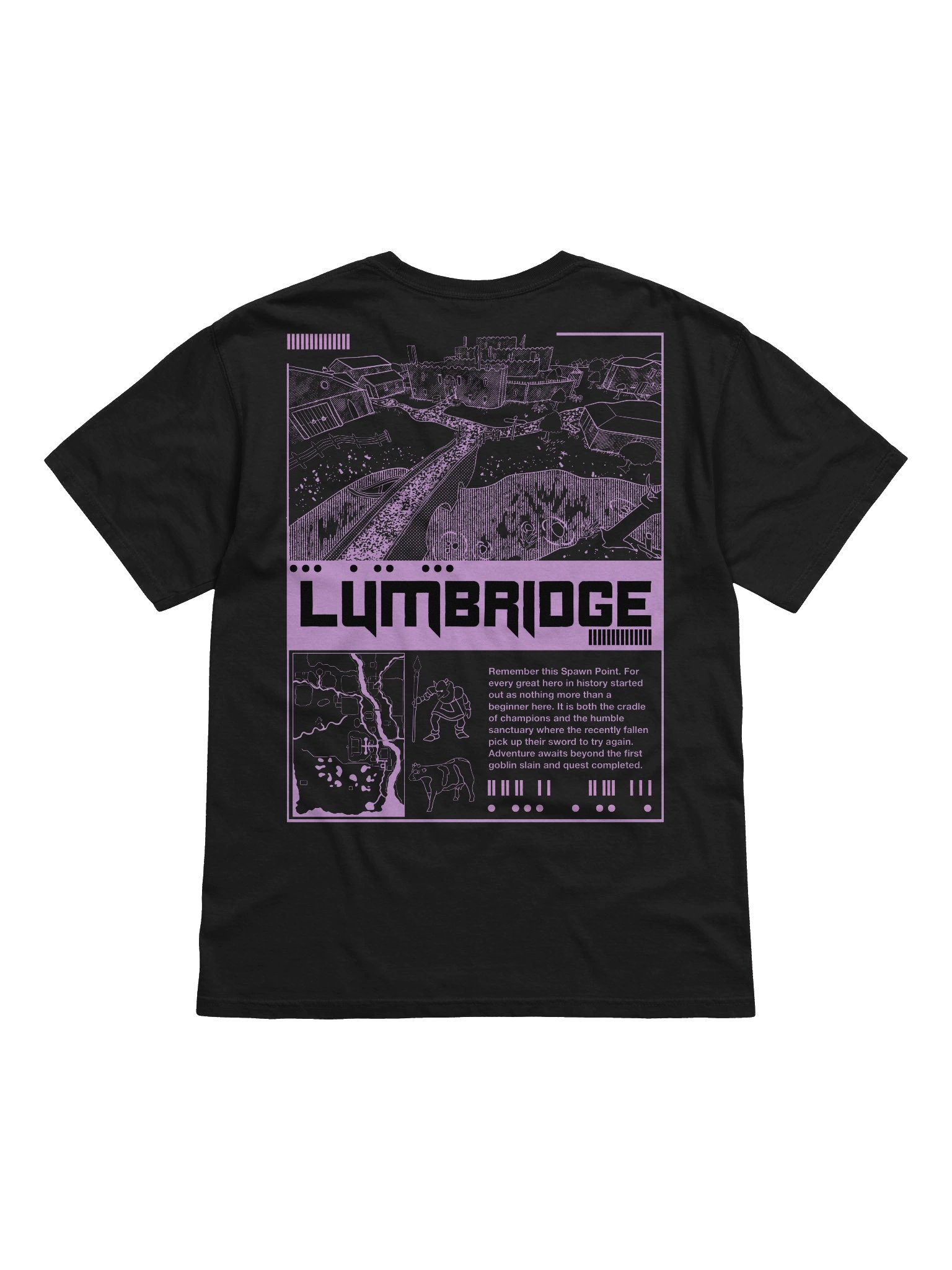 Lumbridge Tee - back graphic product image (1)