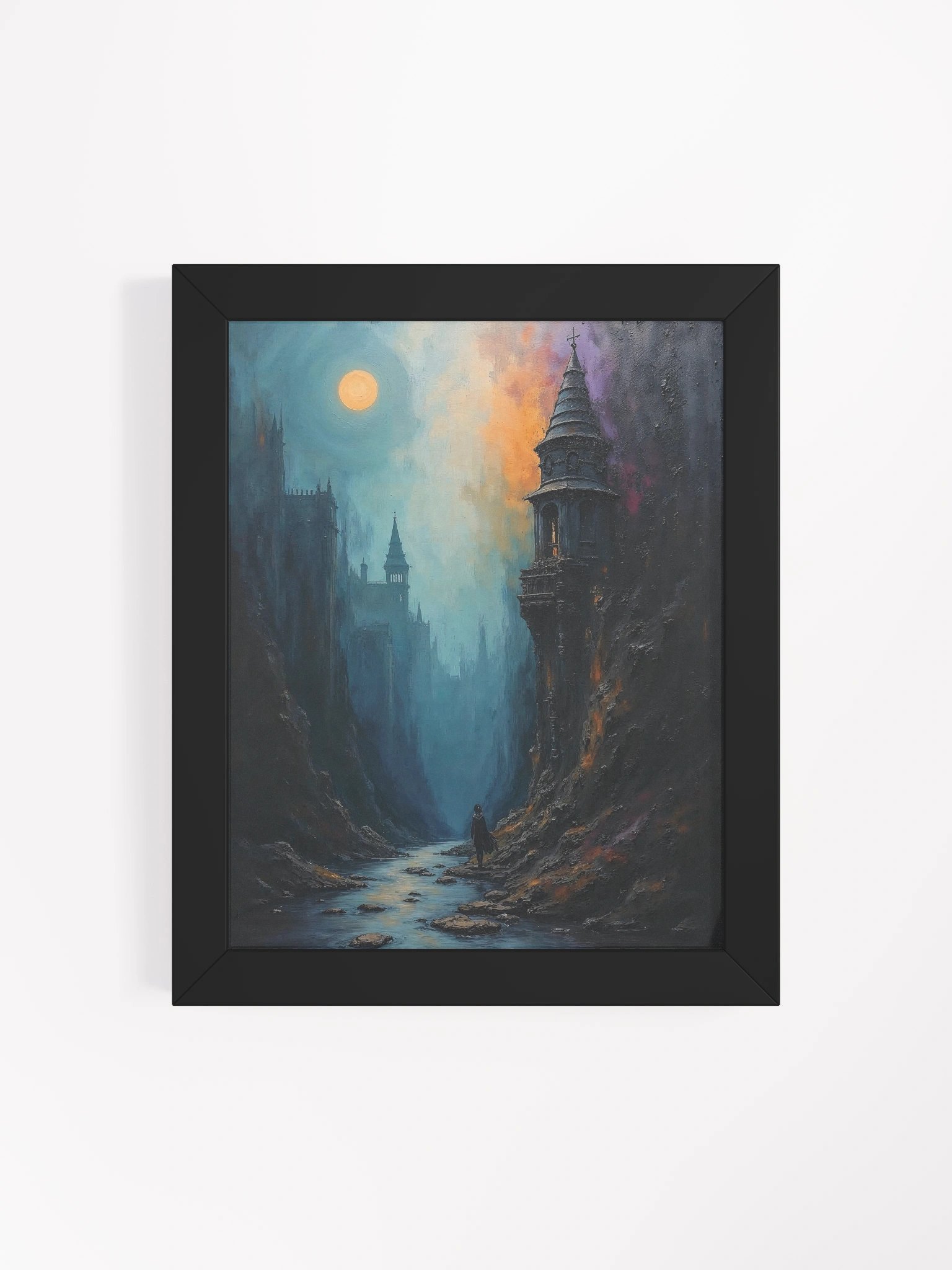 The Pilgrim's Dusk Framed Print product image (27)