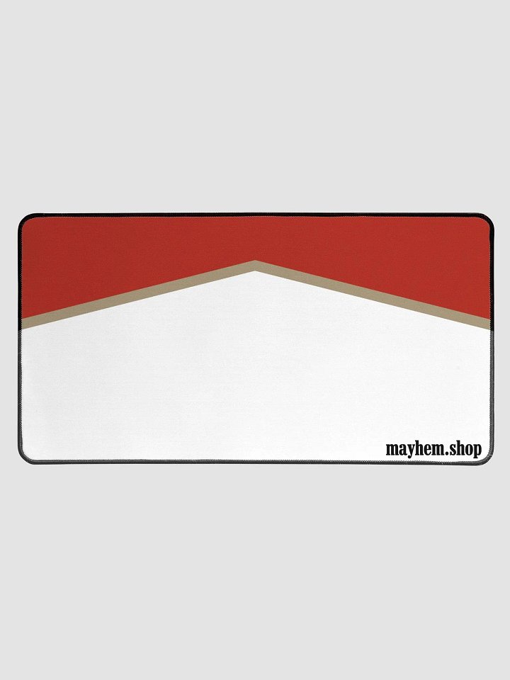 Big Tobacco - Red and Gold Desk Mat product image (1)