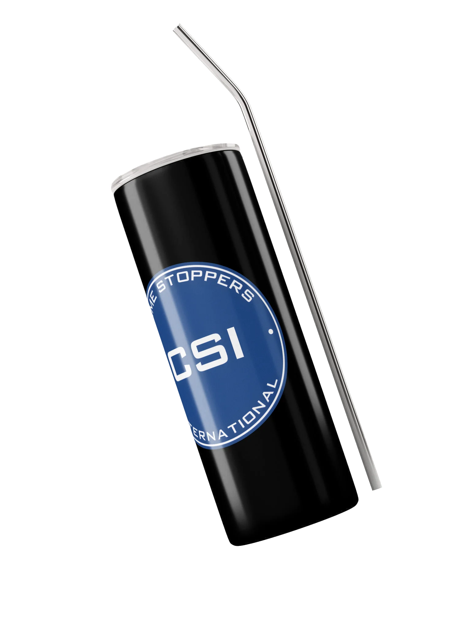 CSI Crime Stoppers International Badge Tumbler product image (3)