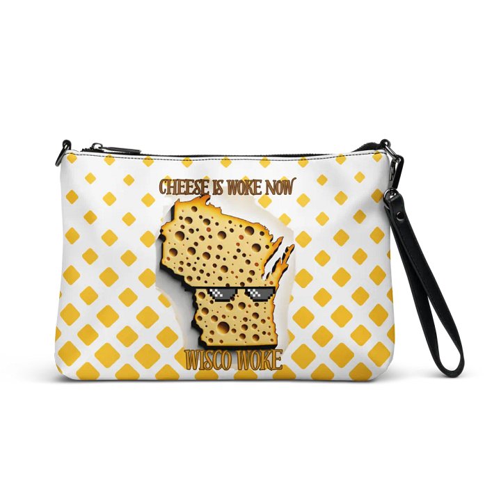 SC Win, Cheese is Woke Now, Cross-body Bag product image (1)