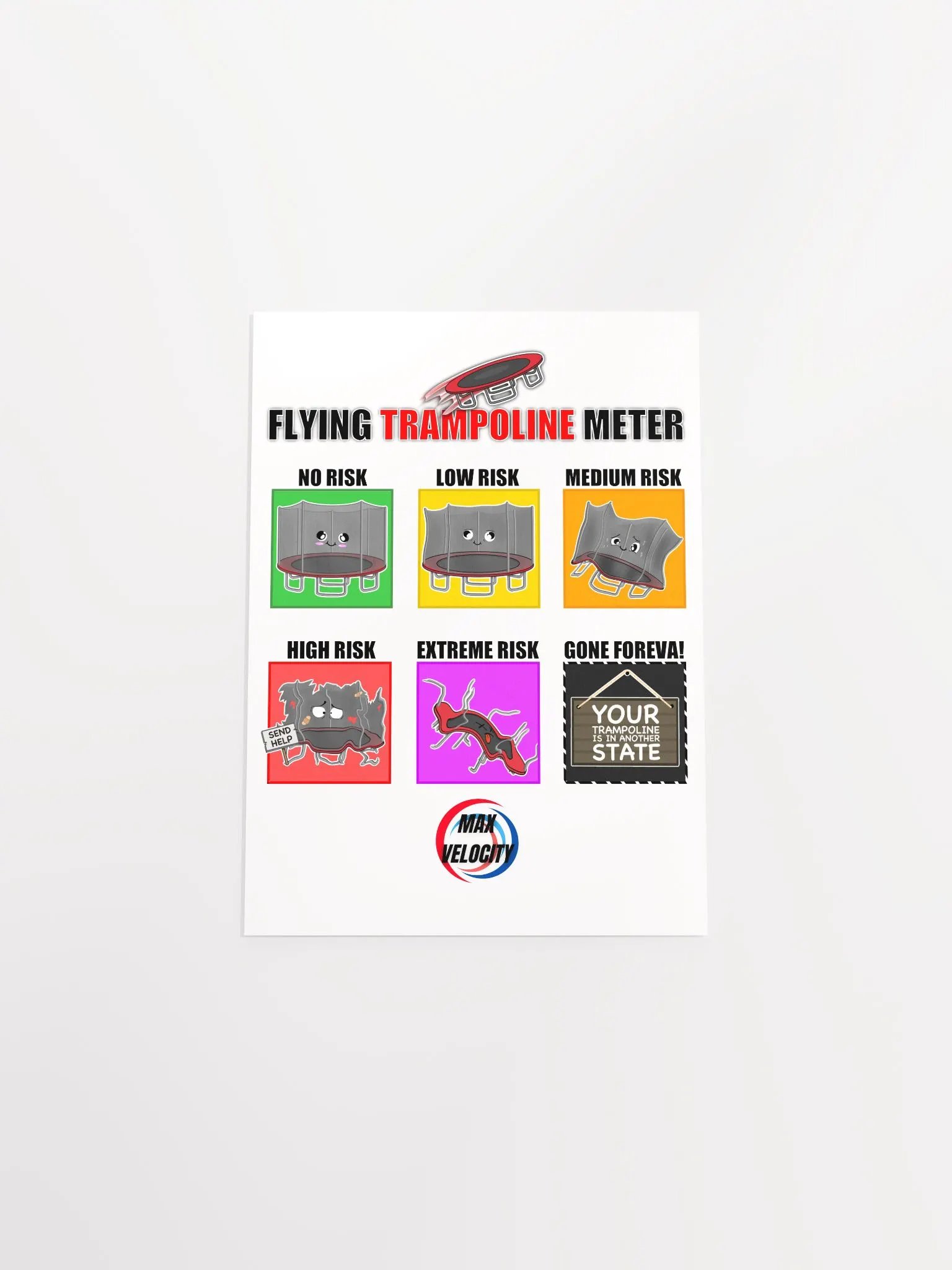 Flying Trampoline Poster product image (5)