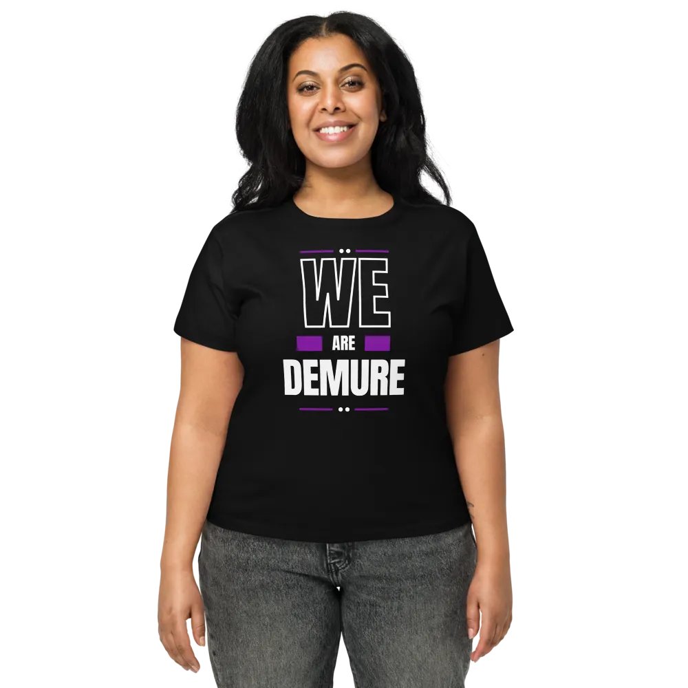 DEMURE Women's High-Waisted Tee product image (1)
