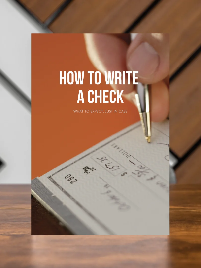 How to Write a Check: Step-by-Step Mini Guide product image (1)