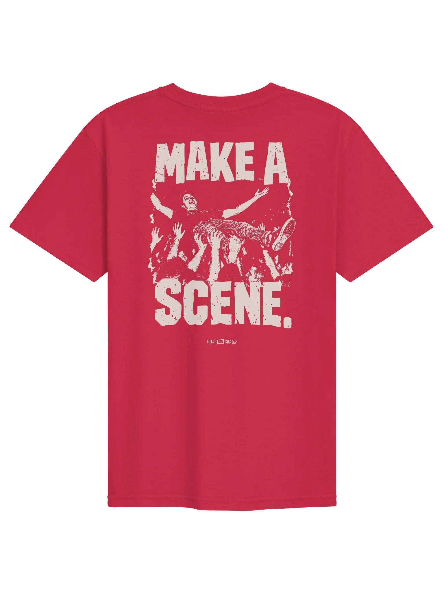Make a Scene., red, back