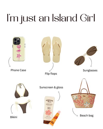 packed and beach ready.