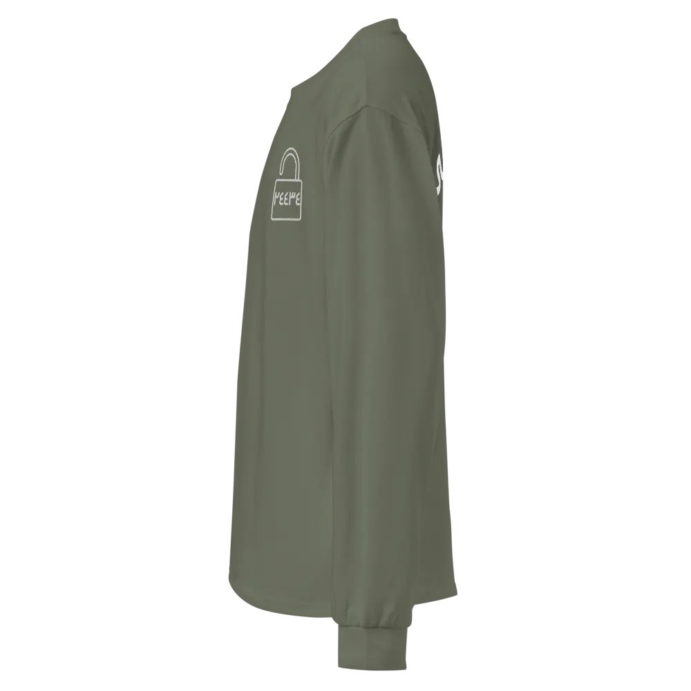 24434 Code To Jannah Long Sleeve Arabic Unisex product image (12)