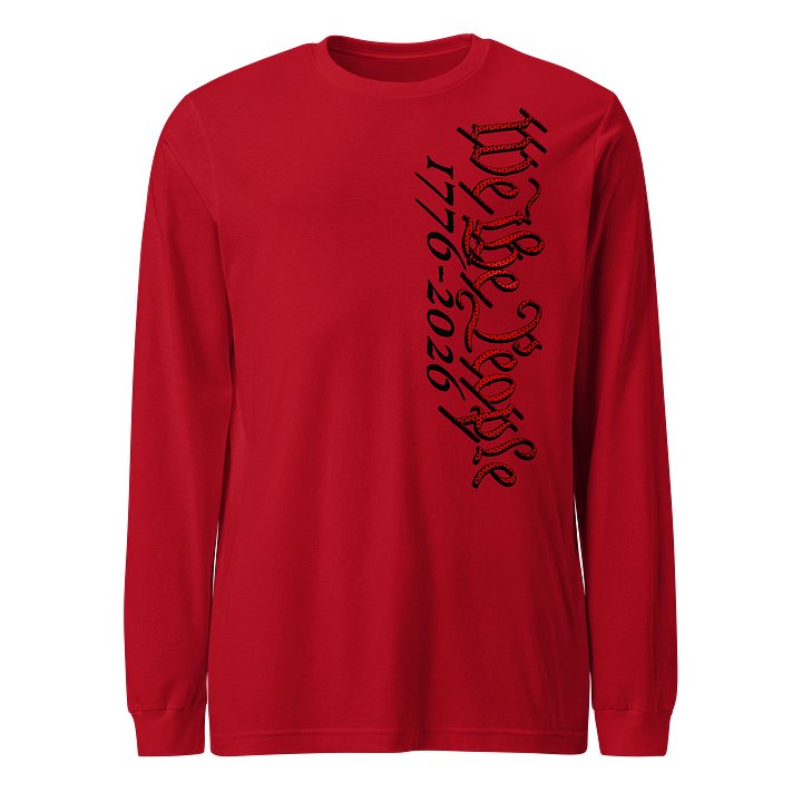 USA 250 Carbon Red Onyx Long Sleeve product image (3)
