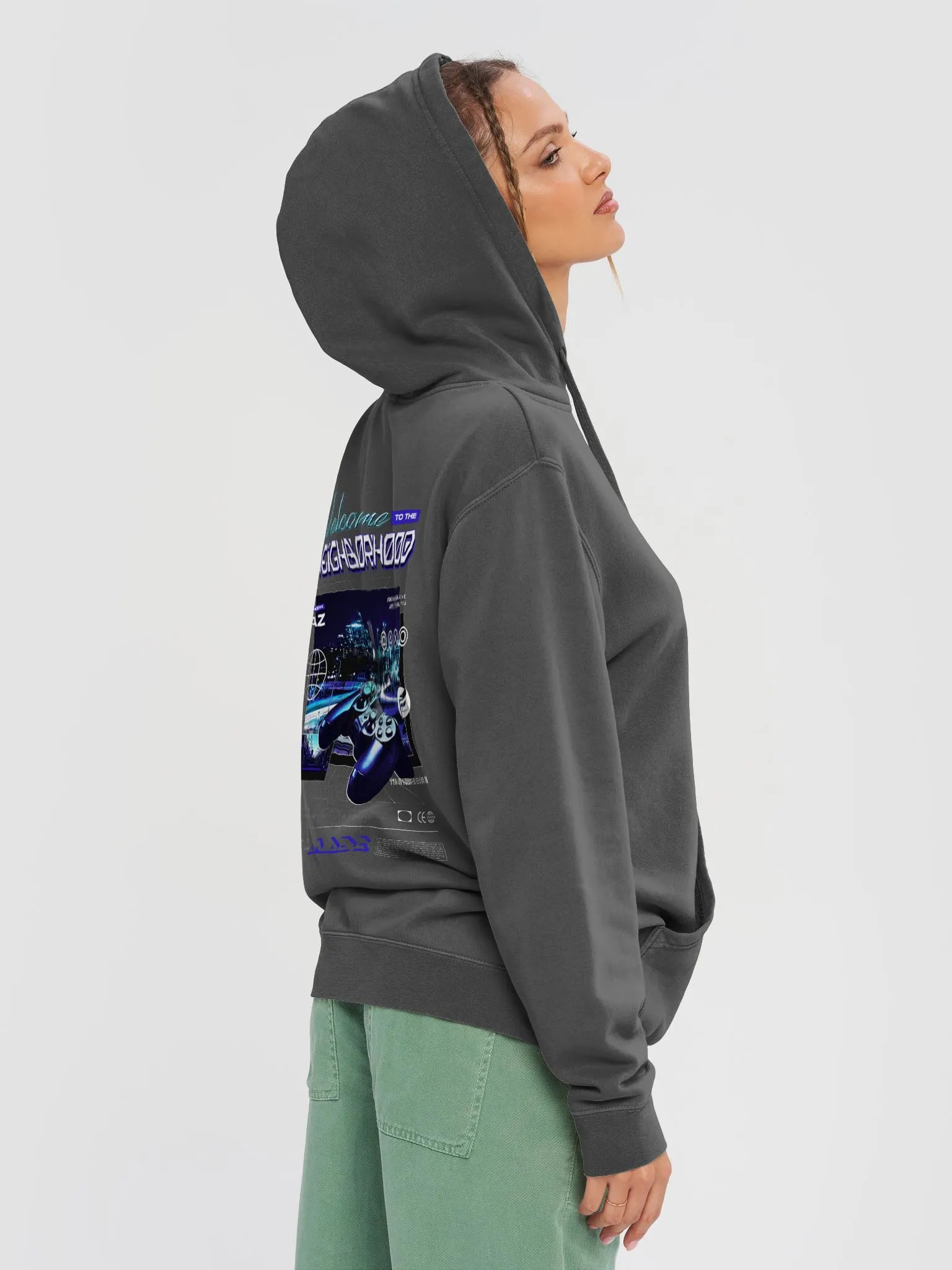 Flawsin Pigment Dyed Hoodie product image (5)