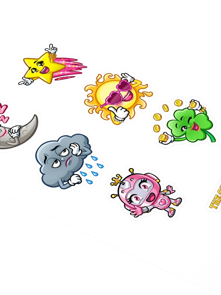 The Queendom Characters Sticker Collection (x7) product image (2)