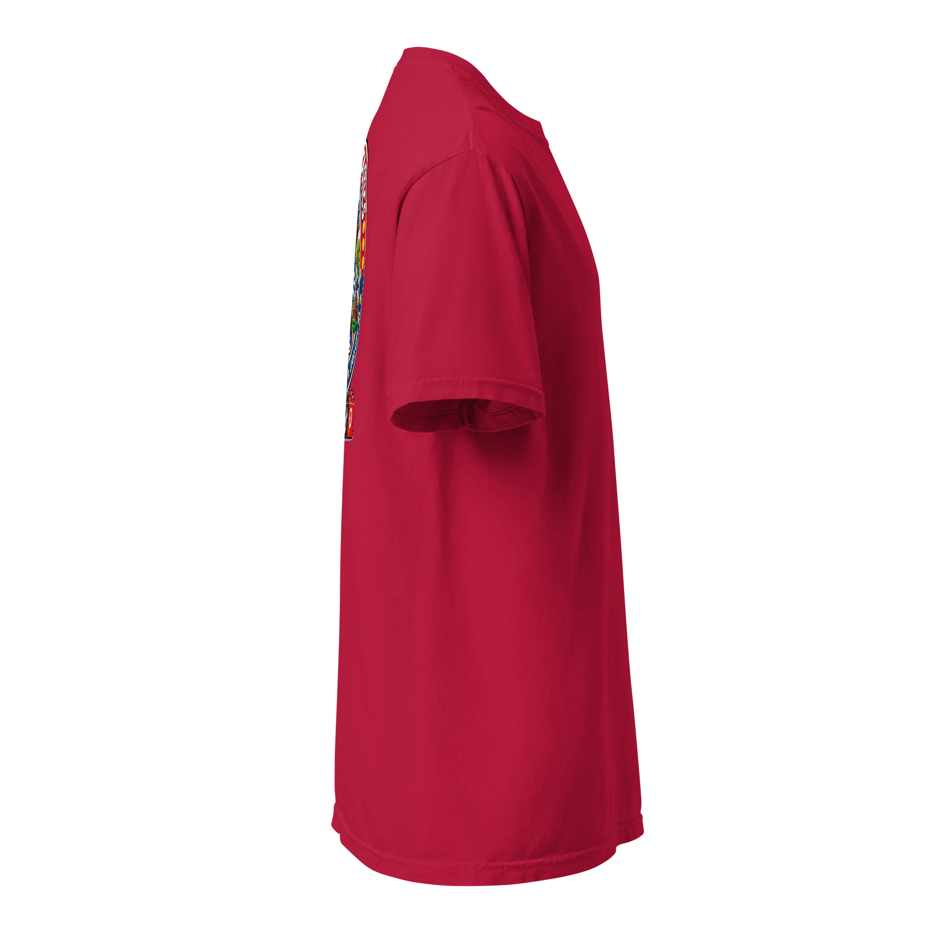 Social tshirt rood product image (3)