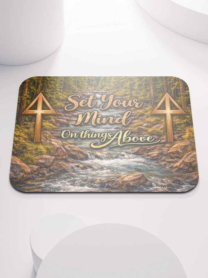 Set your mind above Earth Mouse Pad product image (2)