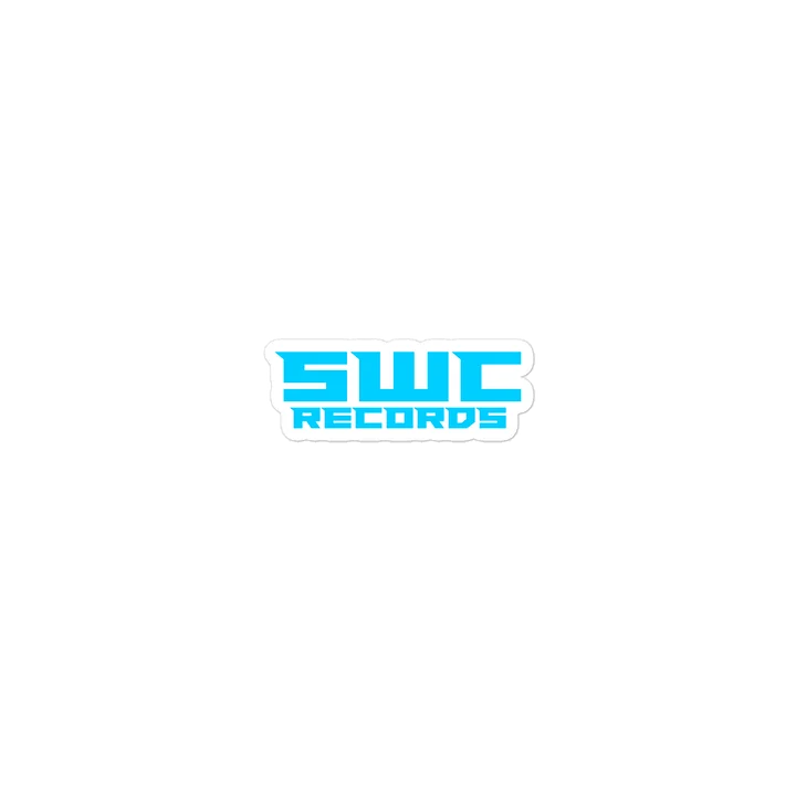 SWC Records Logo Cyan | Sticker product image (2)