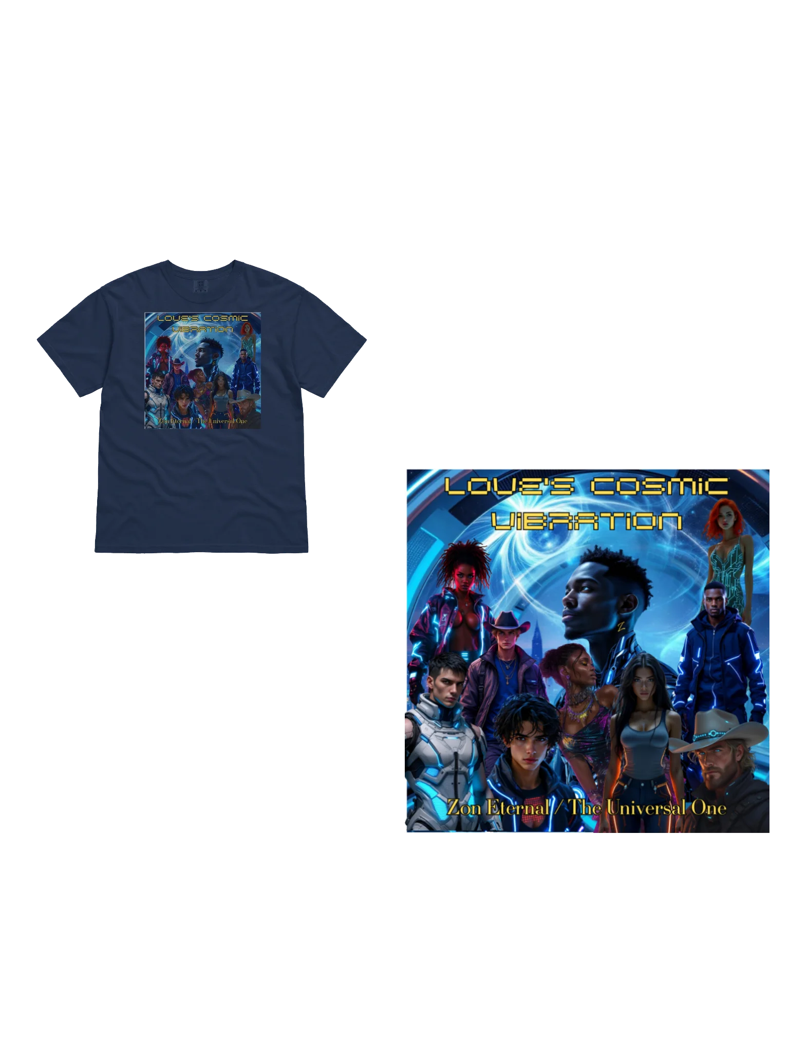Zon Eternal TEE - LCV + Love's Cosmic Vibration Voulme 1 product image (1)