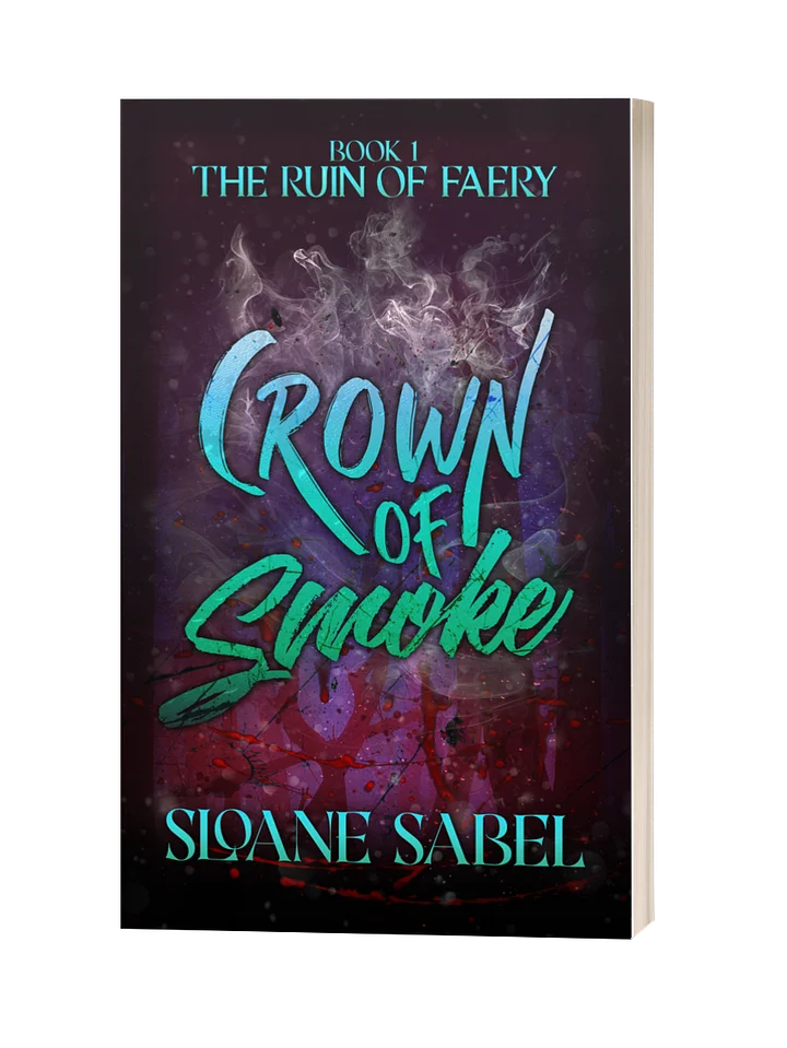 Crown of Smoke signed paperback product image (1)