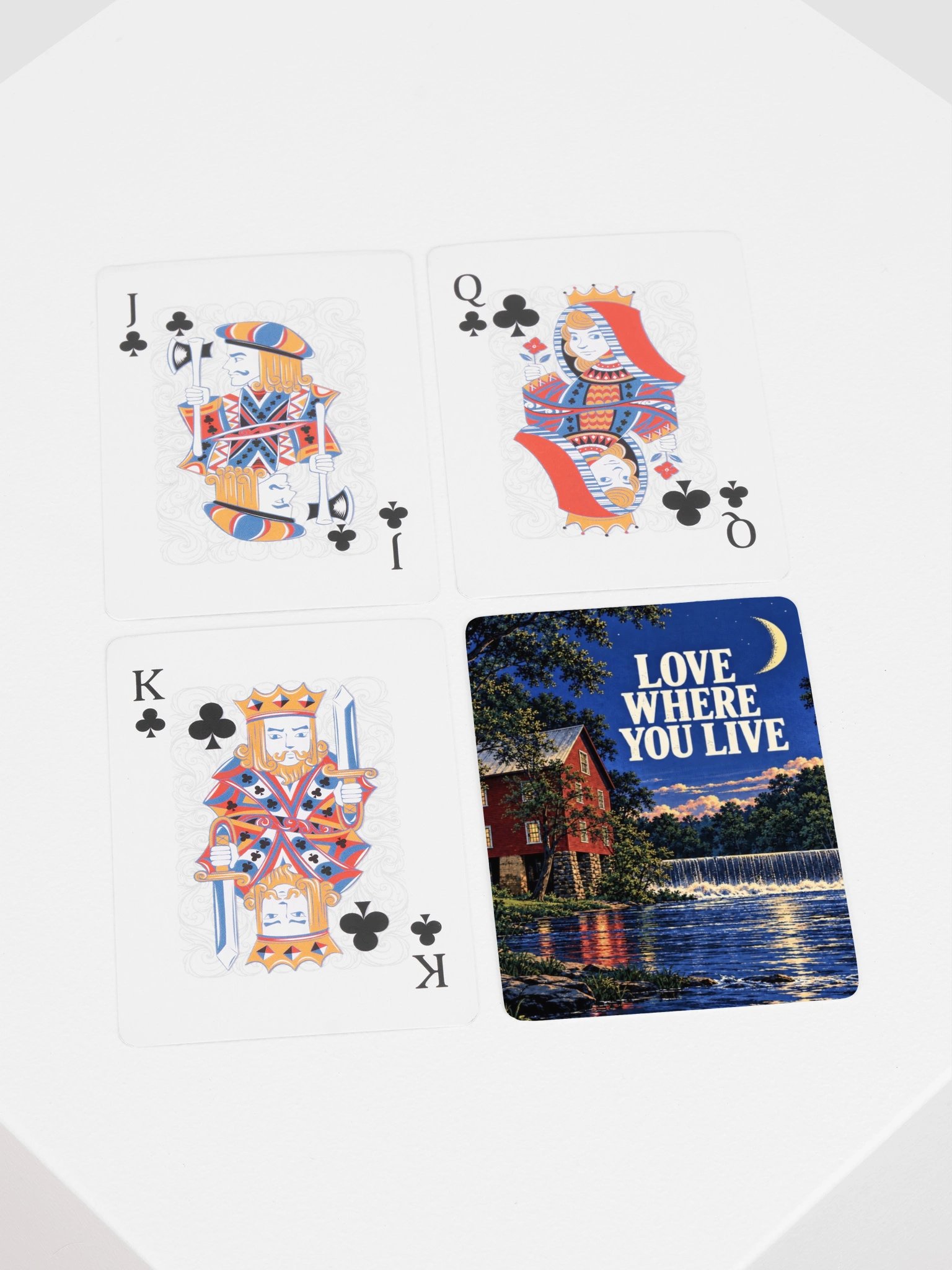 Love Where You Live: Starr’s Mill Playing Cards product image (3)