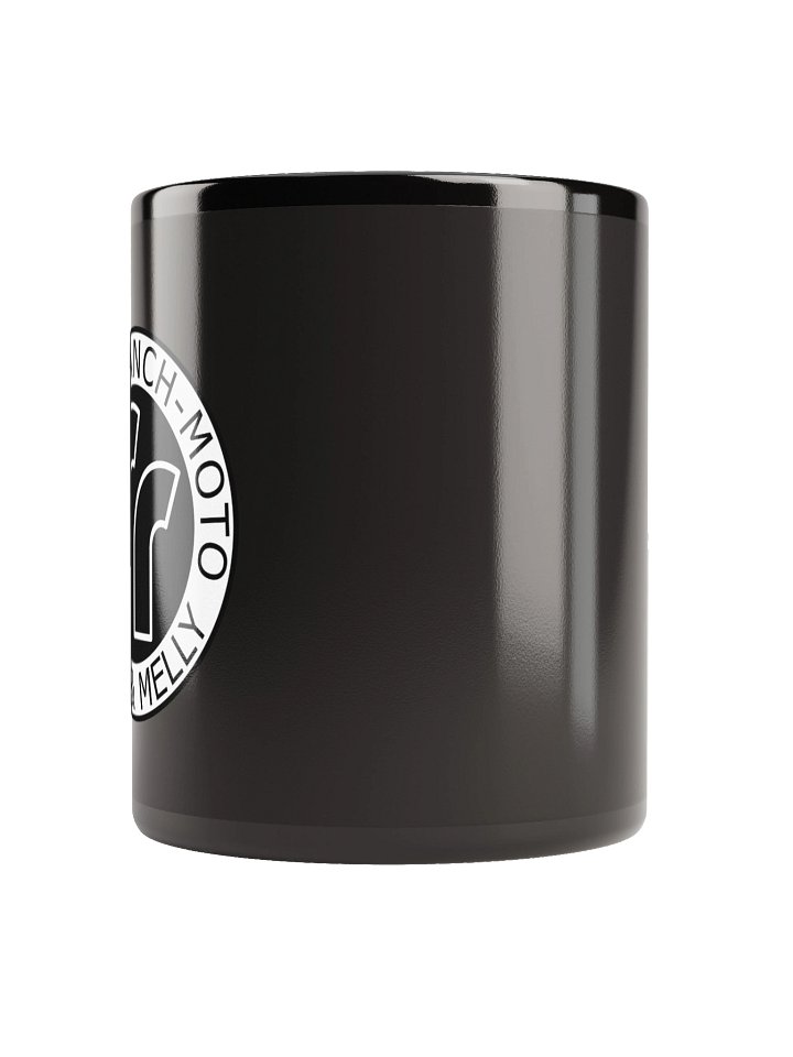 Ranch-Moto Logo Black Glossy Mug product image (2)