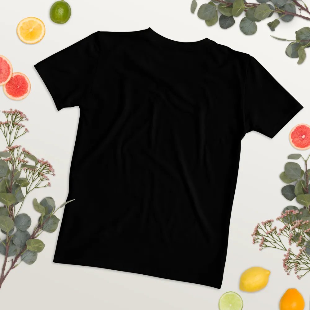 Black and Gold Star Symbology TShirt - front print product image (5)