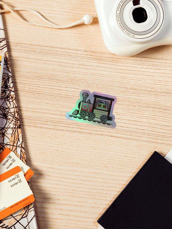 Hype Train - Holographic Sticker product image (2)