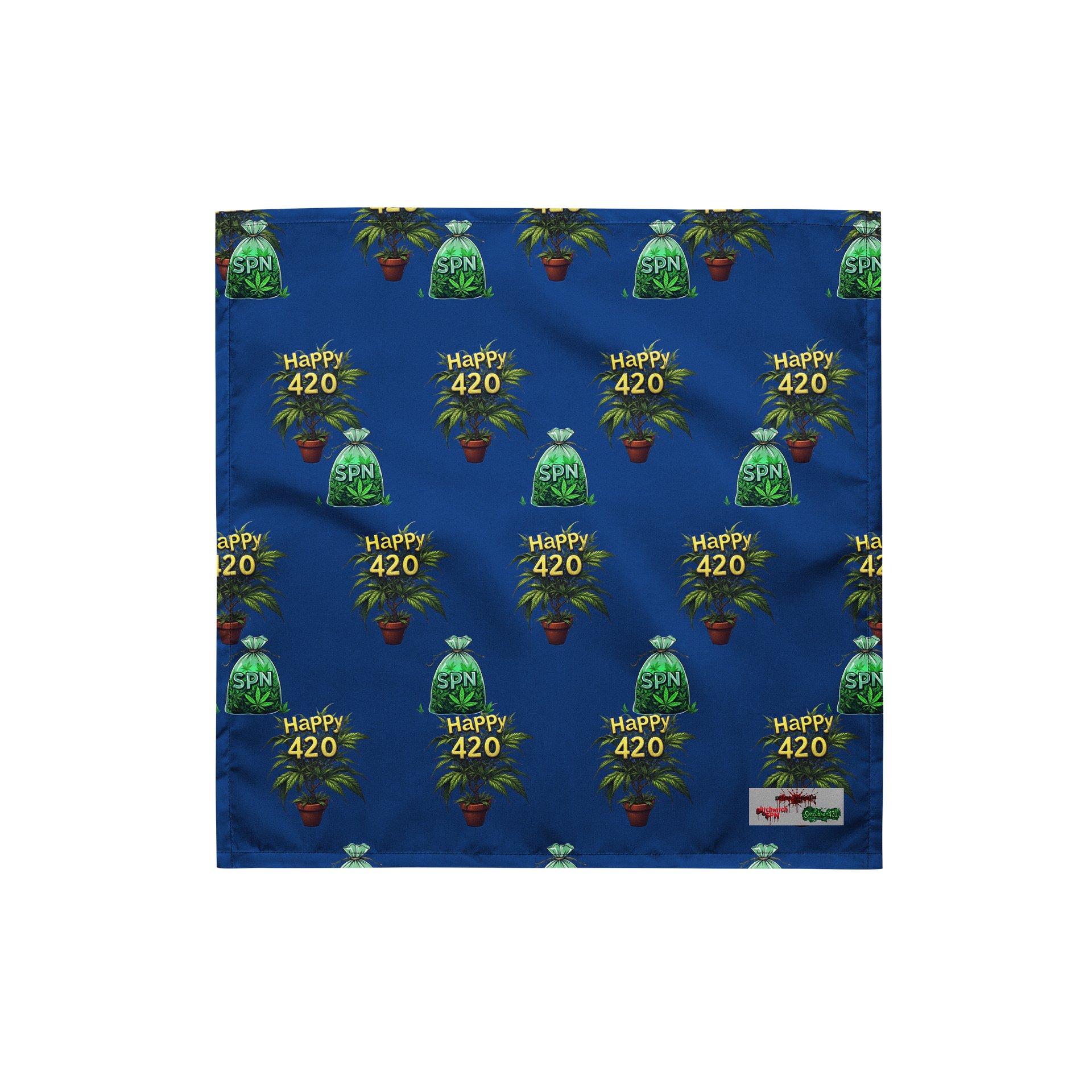 Happy 420 All-Over Bandana product image (1)