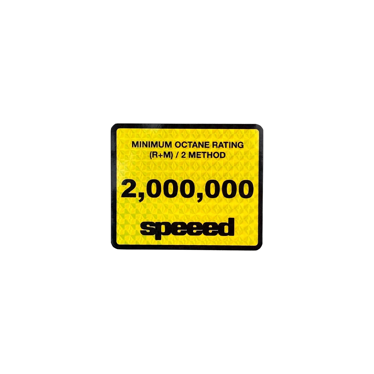 2,000,000 Octane Sticker product image (1)