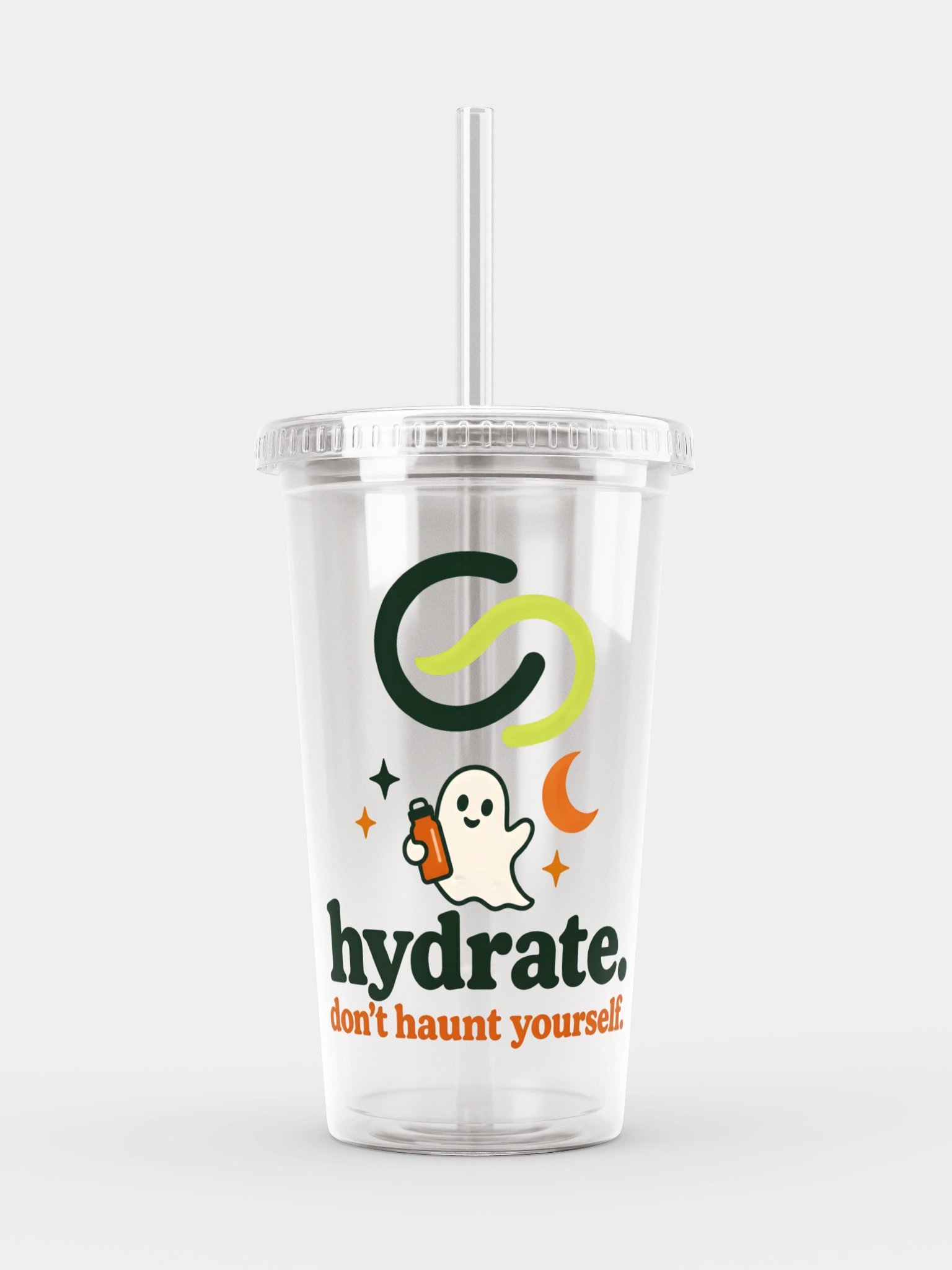 Hydrate, Don’t Haunt Yourself Halloween Tumbler product image (1)