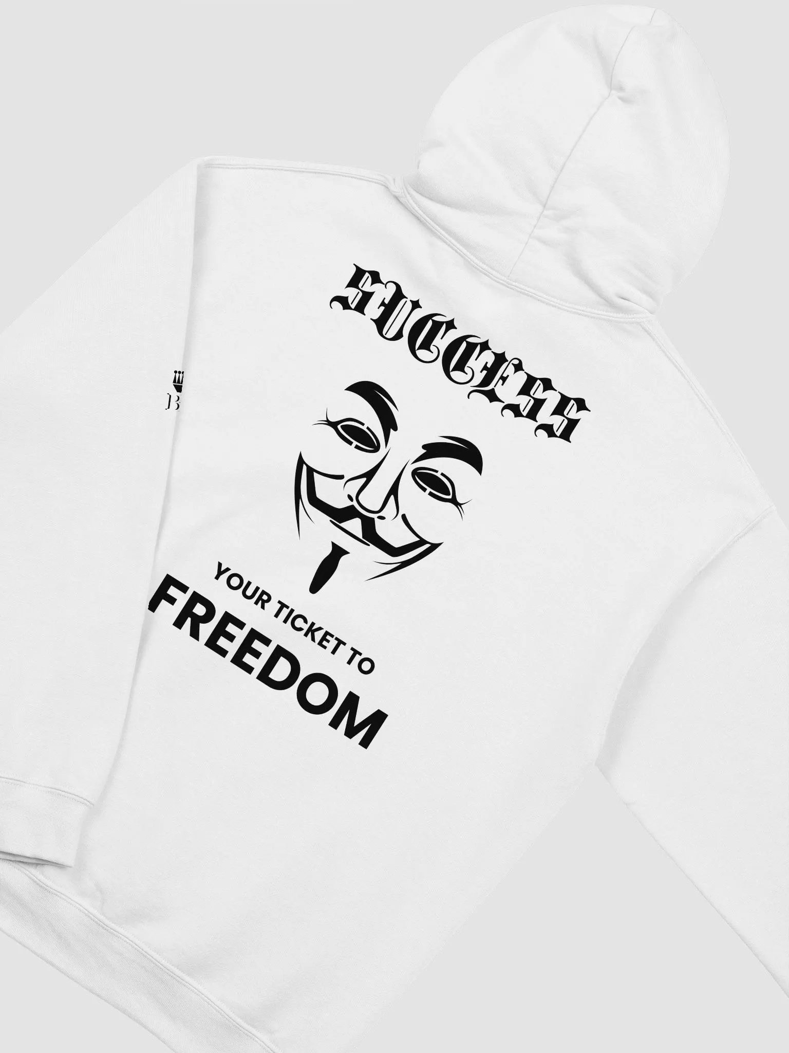 Success: Your Ticket to Freedom Regular Fit Hoodie product image (3)