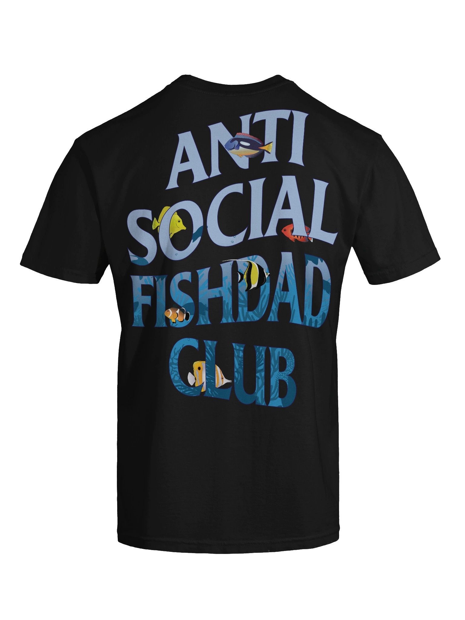 Anti Social Fish Dad Shirt – Funny Fishing Graphic Tee for Introvert Anglers & Fishing Lovers product image (11)