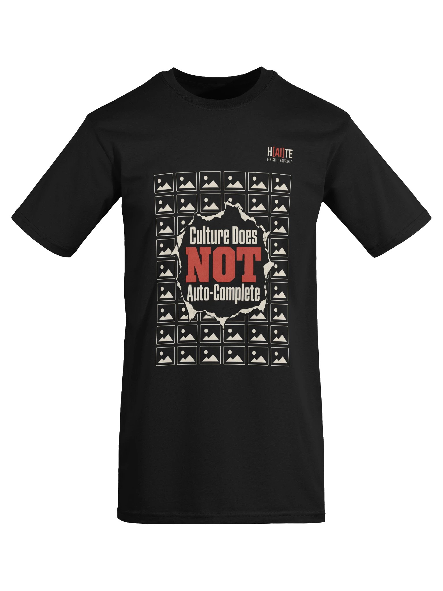 Culture Does Not Auto-Complete: Prompt Wall | Heavyweight Tee product image (49)