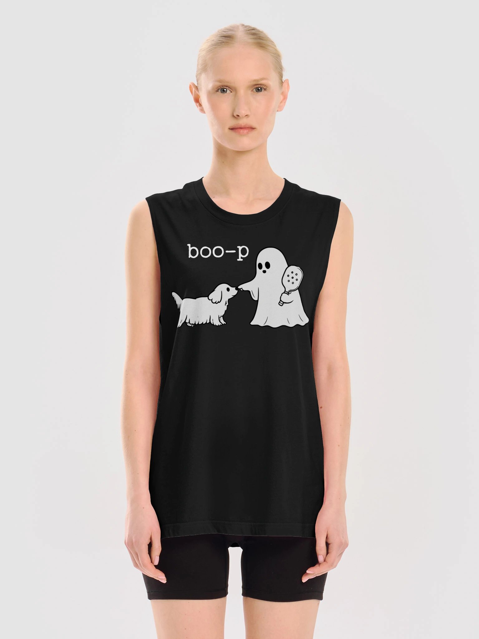 Boo-P Pickleball Tank Top – Halloween Pickleball Tank Top product image (2)