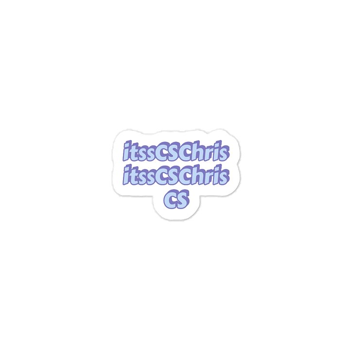 itssCSChris, itssCSChris, CS Sticker. product image (1)