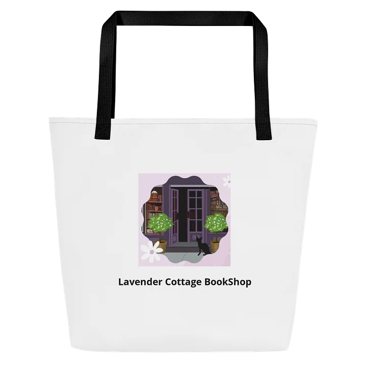 Lavender Cottage BookShop Tote Bag product image (1)