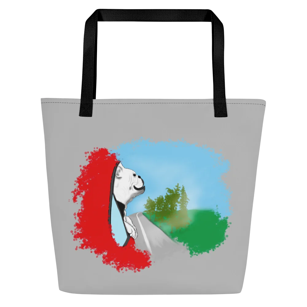 Large Tote Bag w/ Pocket product image (1)