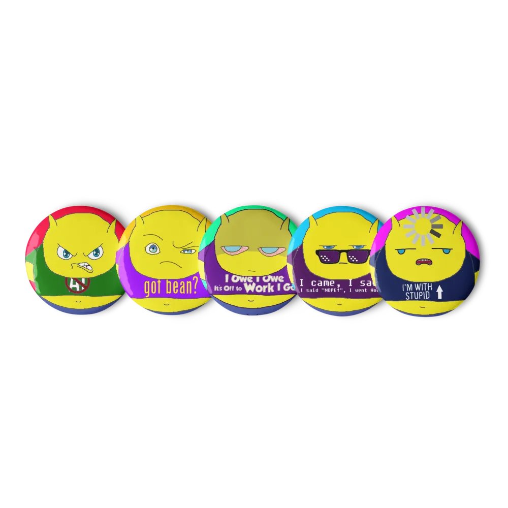 I'm with Bean Pins series 1 product image (3)