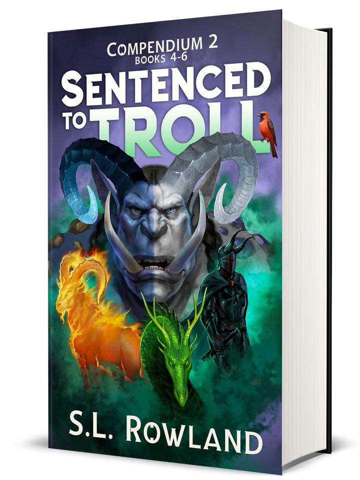 Sentenced to Troll Compendium 2: Books 4-6 Signed Paperback product image (1)